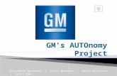 GM's AUTOnomy Project