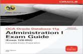 Oca oracle database 11g administration i exam guide (exam 1z0 052)