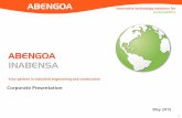 Abengoa Inabensa- Corporate Presentation