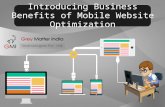 Introducing Business Benefits of Mobile Website Optimization