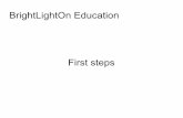 Bright light on education - first steps - overview ru