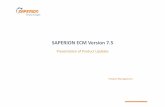 Saperion ECM 7.5 verzió – egy még átfogóbb ECM platform