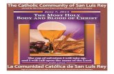 Bulletin for Mission San Luis Rey Parish June 7, 2015