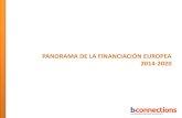 Panorama financiación europea 2014 2020