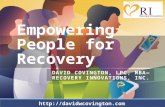 Empowering People for Recovery Plenary, Oslo (June 2015)
