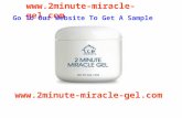 2 minute miracle gel skin care examples
