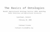 The basics of ontologies