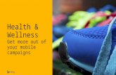 Mobile ad strategy for the health-seeking customer