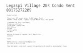 Legaspi Village Makati City 2BR Rent 110k
