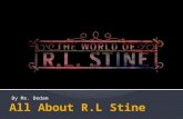 Amazing Author Presentations: R.L Stine