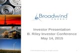 May 2015 investor deck b  riley final