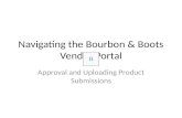 Bourbon & Boots Product Upload Process