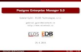 Postgres Enterprise Manager 5.0