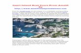 Capri island boat tours from amalfi