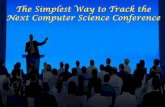 The simplest way to track the next computer science conference