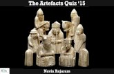The Artefacts Quiz 2015