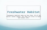 Freshwater Habitat Day 1