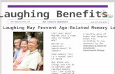 Laughter may Prevent Age-Related Memory Loss