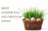 Best Easter Egg Decoration Ideas