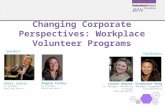 Changing Corporate Perspectives: Workplace Volunteer Programs - June 2015 BPN Webinar