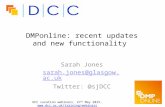 DMPonline new features