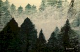 Neblina en el verde bosque - Acrylic on Canvas