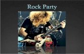 Invitacion Rock Party
