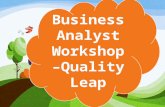 Business analyst workshop demo