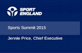 Jennie Price, CEO of Sport England, presentation from the Sports Summit 2015