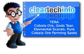 Tera - Best Farm Locations for Elemental Scarab, Gods Tear & Pure Cobala Ore
