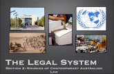 Sources of Contemporary Australian Law