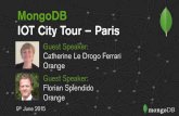 IOT Paris Seminar 2015 - Connected Objects makers, How to deal with Data?