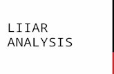 Final Product LIIAR Analysis
