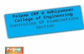 Palpap erp @ adhiyamaan college of engineering