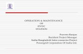 O&m of hvdc station power grid india