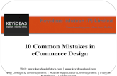 10 Common Mistakes In e-Commerce Designs | Keyideas Infotech