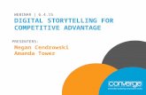 Webinar Slides: Digital Storytelling for Competitive Advantage
