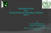 Presentation on population census statistics by population census organization