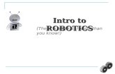 Intro to Robotics 1