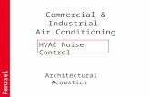 Hvac noise control