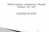 Vso2(venous oximetry) mixed venous o2 sat