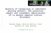 Quality of Care Giving in Substance Abuse Mothers