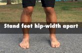 Fix flat feet - exercise for fallen arches