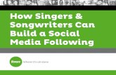 How Singers & Songwriters Can Build a Social Media Following