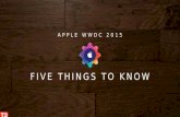5 Things To Know From Day 1 Of Apple's WWDC