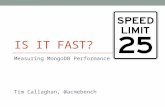 Is It Fast? : Measuring MongoDB Performance