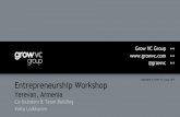 Entrepreneurship Workshop - Co-founders and Team Building