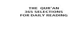 El masry - the qur'an 365 selections for daily reading (2003)