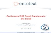 On-Demand RDF Graph Databases in the Cloud