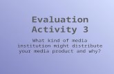Evaluation Activity 3